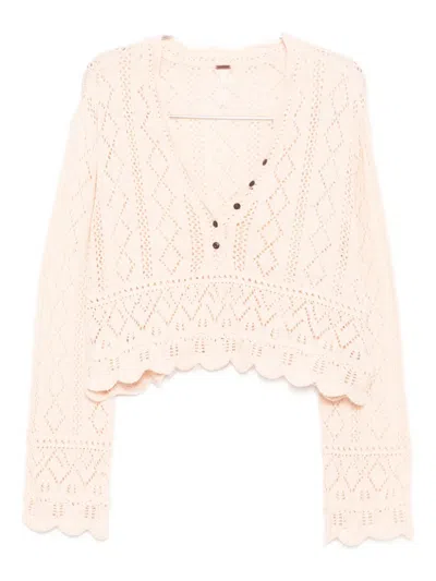 FREE PEOPLE CHARLOTTE KNITTED TOP