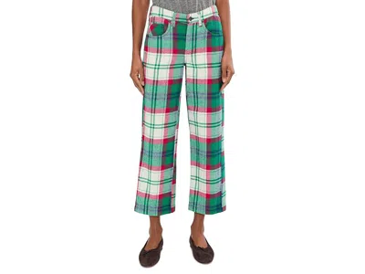 Free People Cheers Pants In Green Combo