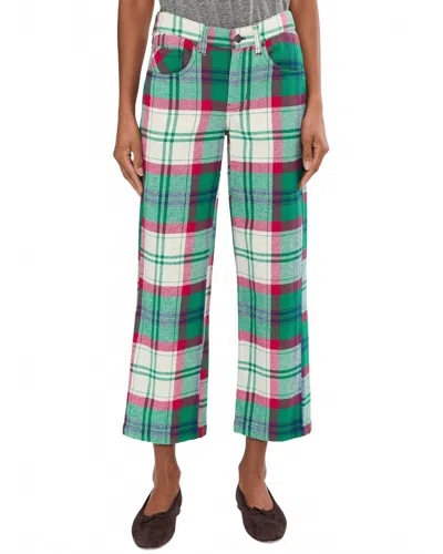 Free People Cheers Pants In Green Combo