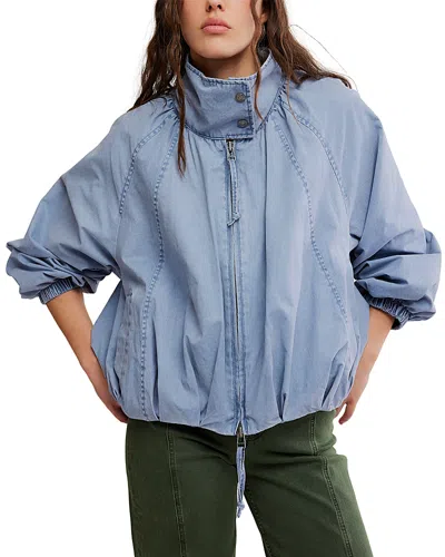Free People Chelsea Jacket In Blue