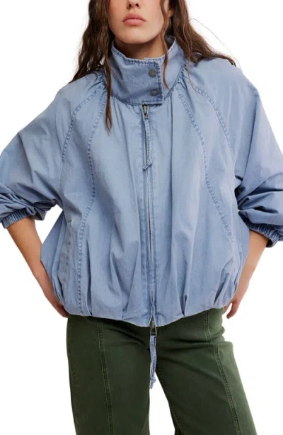 Free People Chelsea Jacket In Blue