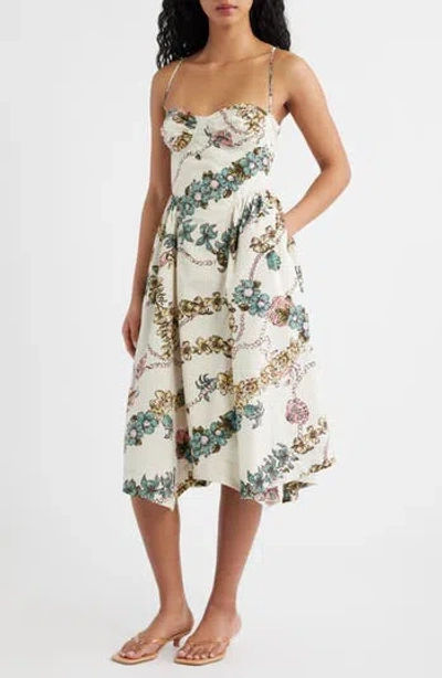Free People Cherish Cotton Dress In Multi