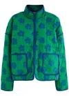 Free People Chloe Quilted Jacket In Green