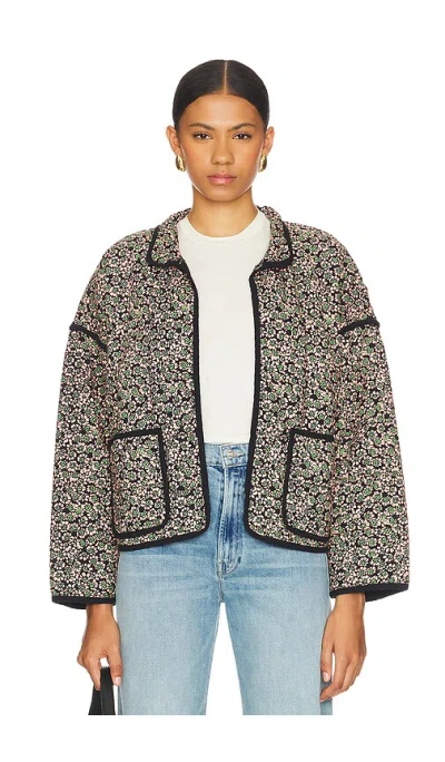 Free People Chloe Jacket In Midnight Combo
