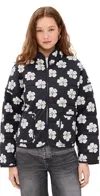 Free People Chloe Quilted Jacket In Night Blooms