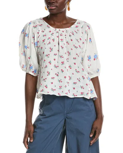 Free People Chloe Printed Top