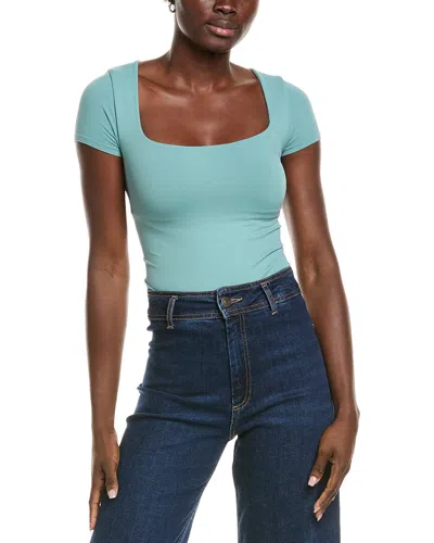 Free People Clean Lines Baby T-shirt In Blue