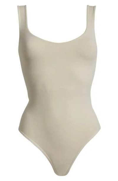 Free People Clean Lines Bodysuit In Birch