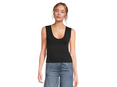 Free People Clean Lines Muscle Cami In Black
