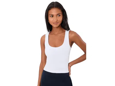 Free People Clean Lines Muscle Camisole White