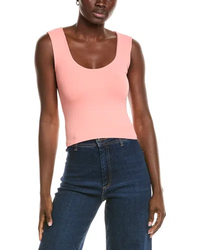 Free People Clean Lines Racerback Cami In Orange
