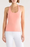 Free People Clean Lines Racerback Tank In Pink
