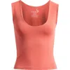 Free People Clean Lines Seamless Muscle Fit Camisole In Pink