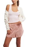 Free People Clean Slate Seamless Tank In Heavenly Pink