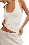 Free People Clean Slate Seamless Tank In Nude