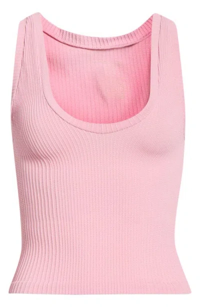 Free People Clean Slate Crop Tank In Pink