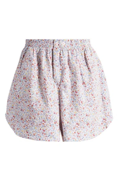 Free People Cloud Nine Sleep Boxers In Floral Combo