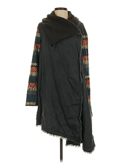 Pre-owned Free People Coat In Gray