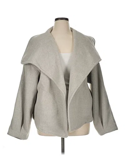 Pre-owned Free People Coat In Gray