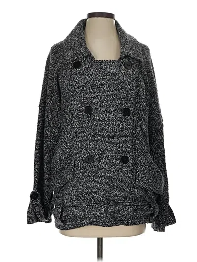 Pre-owned Free People Coat In Gray