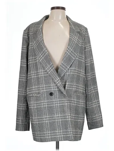 Pre-owned Free People Coat In Gray