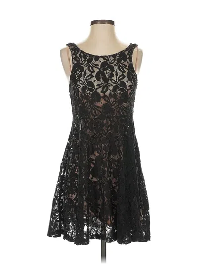 Pre-owned Free People Cocktail Dress In Black