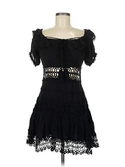 Pre-owned Free People Cocktail Dress In Black