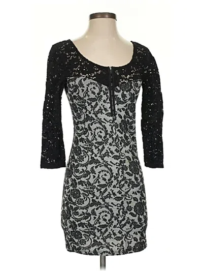 Pre-owned Free People Cocktail Dress In Black