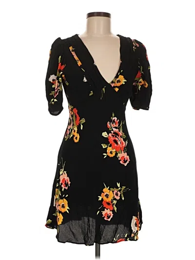 Pre-owned Free People Cocktail Dress In Black