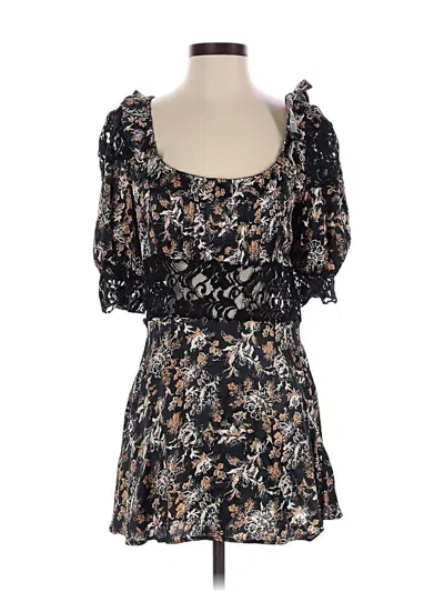 Pre-owned Free People Cocktail Dress In Black