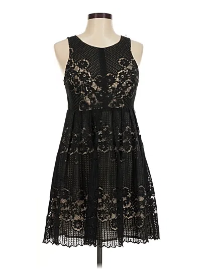 Pre-owned Free People Cocktail Dress In Black
