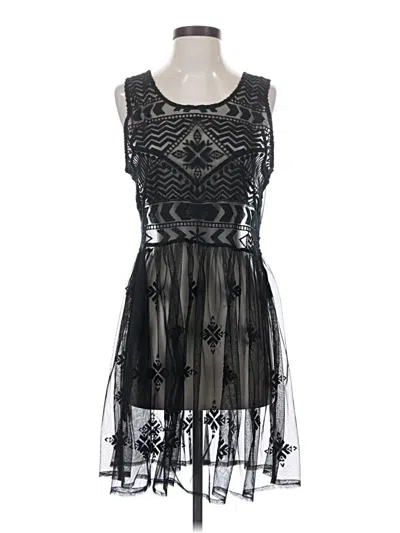 Pre-owned Free People Cocktail Dress In Black