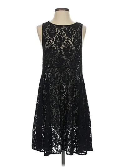 Pre-owned Free People Cocktail Dress In Black
