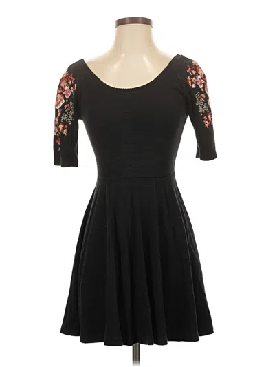Pre-owned Free People Cocktail Dress In Black