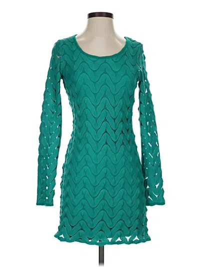 Pre-owned Free People Cocktail Dress In Blue