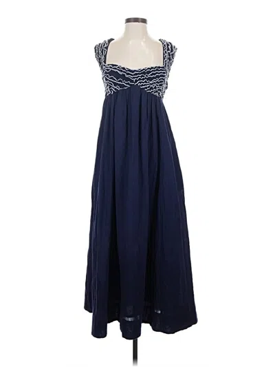 Pre-owned Free People Cocktail Dress In Blue