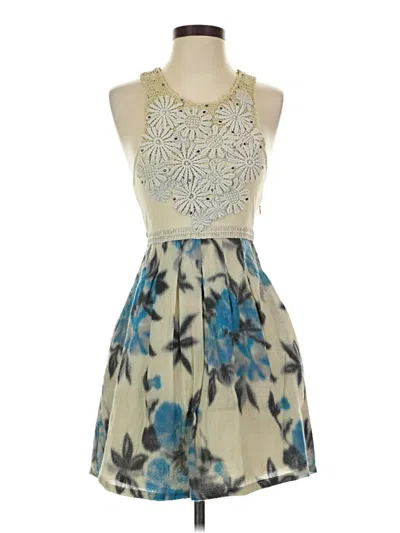Pre-owned Free People Cocktail Dress In Blue