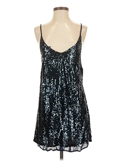 Pre-owned Free People Cocktail Dress In Blue