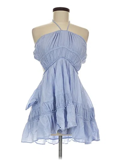 Pre-owned Free People Cocktail Dress In Blue