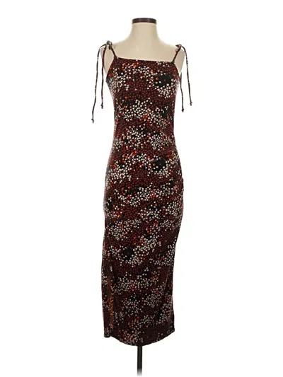 Pre-owned Free People Cocktail Dress In Brown