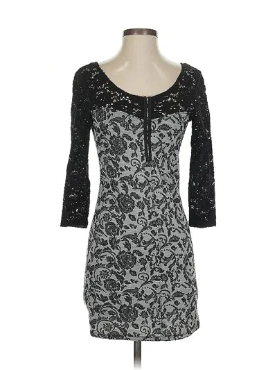 Pre-owned Free People Cocktail Dress In Gray