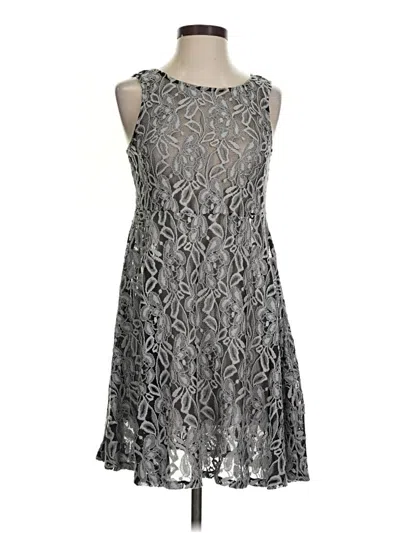Pre-owned Free People Cocktail Dress In Gray
