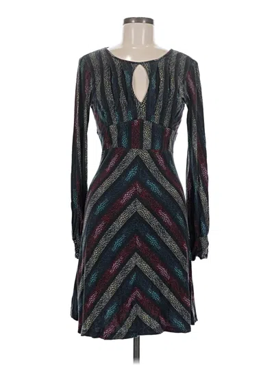 Pre-owned Free People Cocktail Dress In Gray