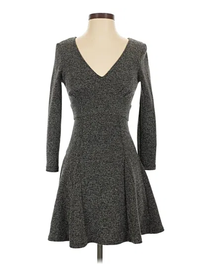 Pre-owned Free People Cocktail Dress In Gray