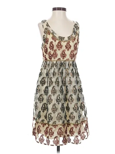 Pre-owned Free People Cocktail Dress In Gray