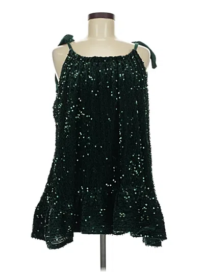 Pre-owned Free People Cocktail Dress In Green