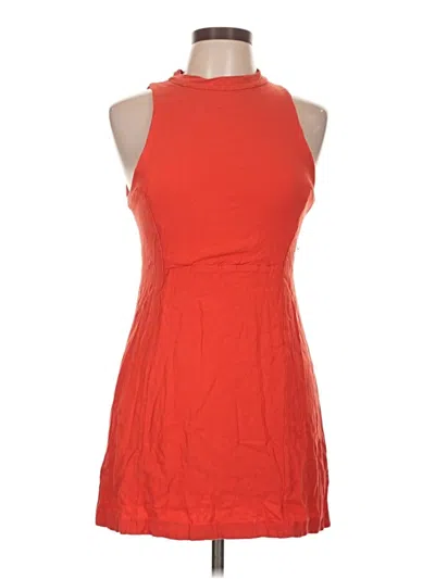 Pre-owned Free People Cocktail Dress In Orange