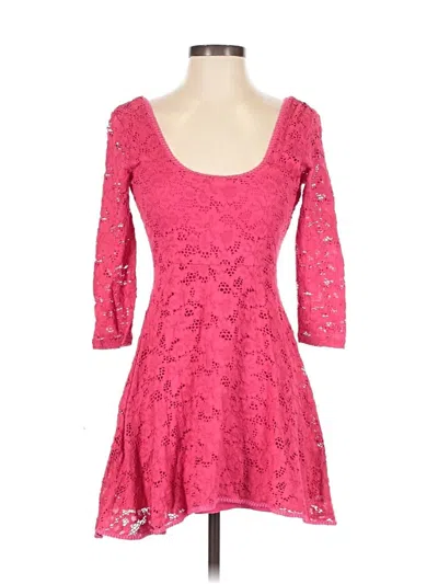 Pre-owned Free People Cocktail Dress In Pink