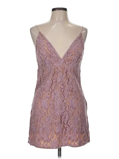 Pre-owned Free People Cocktail Dress In Purple