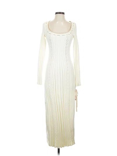Pre-owned Free People Cocktail Dress In White